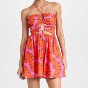 Farm Rio Copacabana Pink Mini Dress
